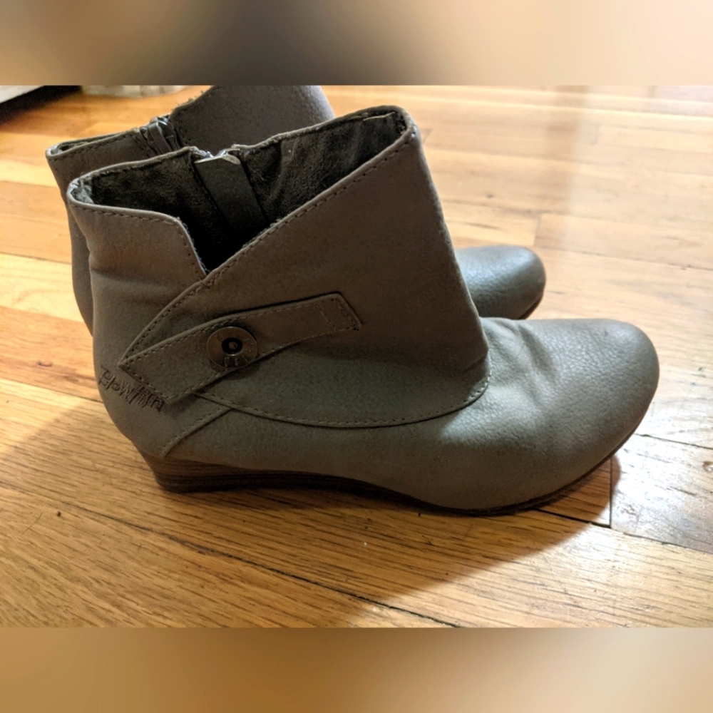 Blowfish grey booties